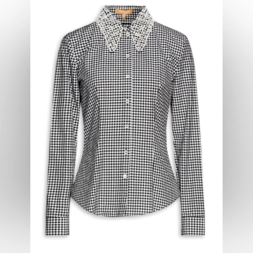 Michael Kors Collection Gingham Shirt